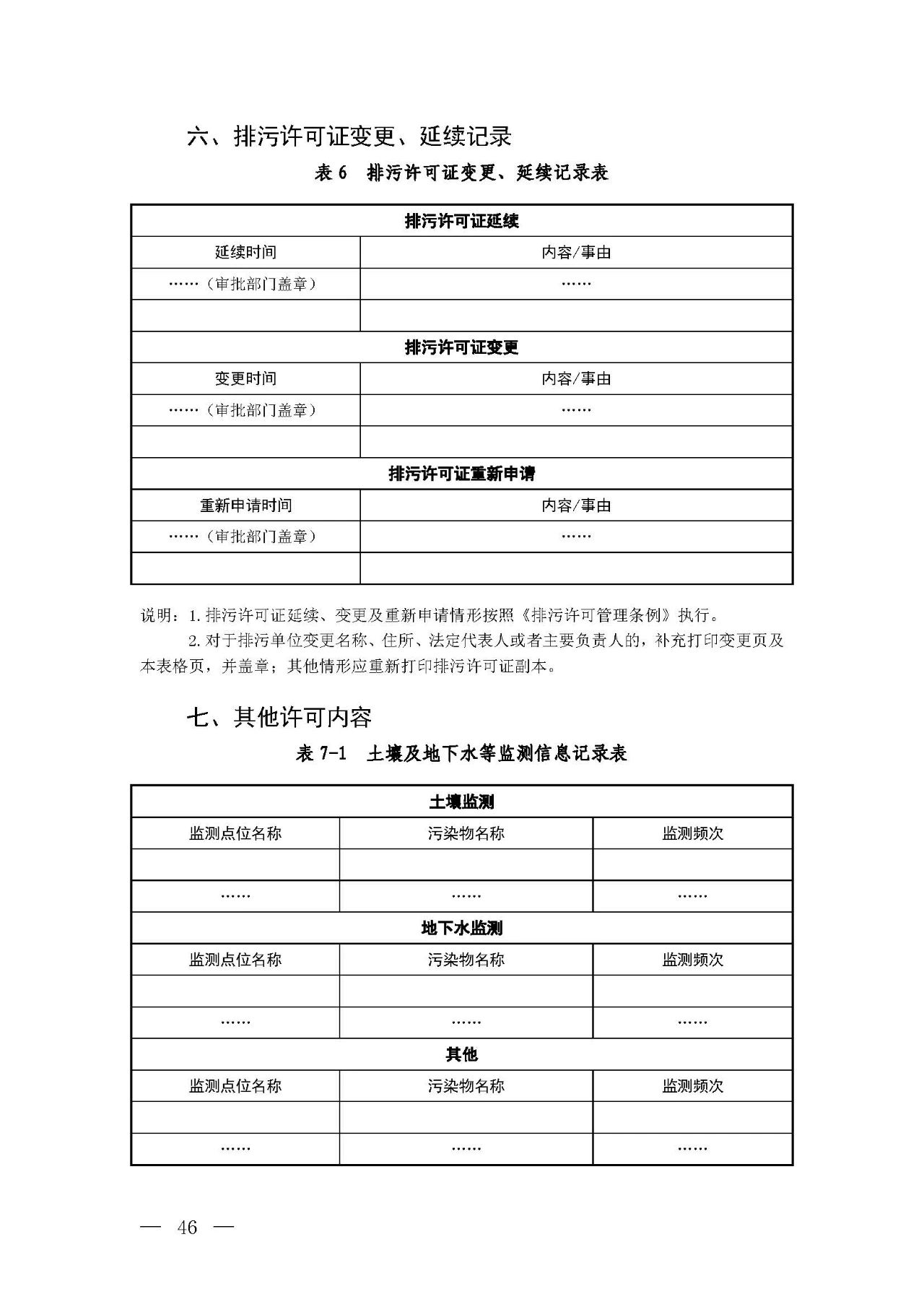 新舊對(duì)比！環(huán)境部發(fā)新版《排污許可證（副本）格式》-